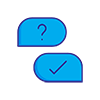 Business plan support icon